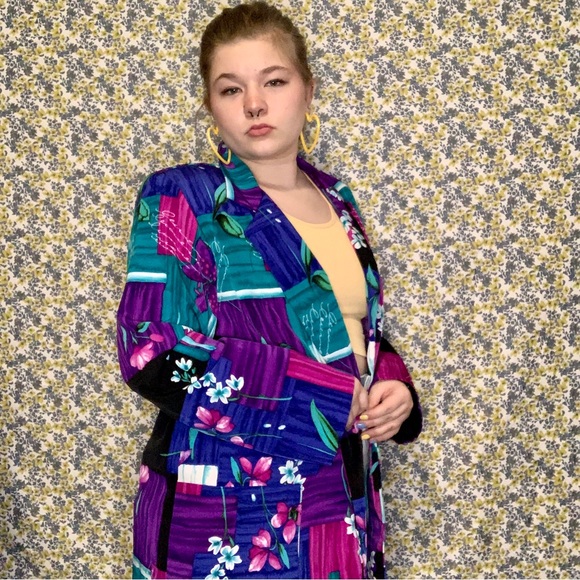 Willow Ridge Jackets & Coats Vintage 8s90s Maximalist Willow Ridge